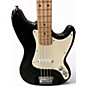 Used Squier Bronco Black Electric Bass Guitar