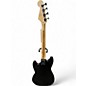 Used Squier Bronco Black Electric Bass Guitar