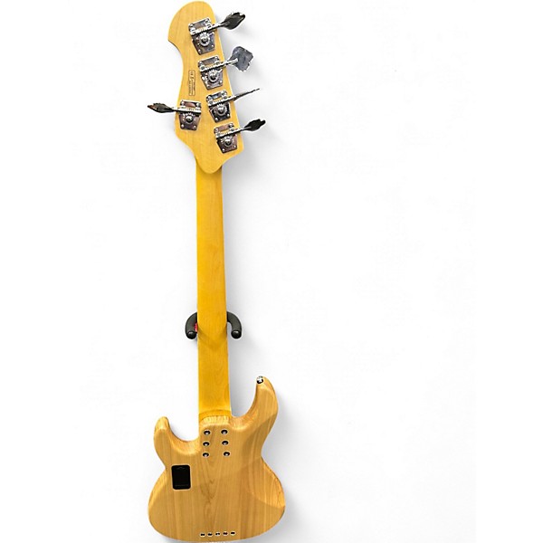 Used Harley Benton MP5MN Natural Electric Bass Guitar