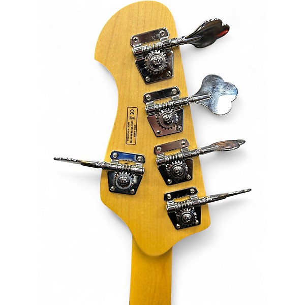 Used Harley Benton MP5MN Natural Electric Bass Guitar