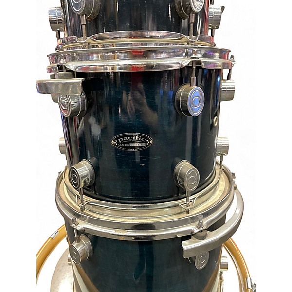 Used PDP by DW 4 Piece CX Series cobalt blue Drum Kit