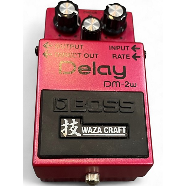 Used BOSS DM2W Delay Waza Craft Effect Pedal