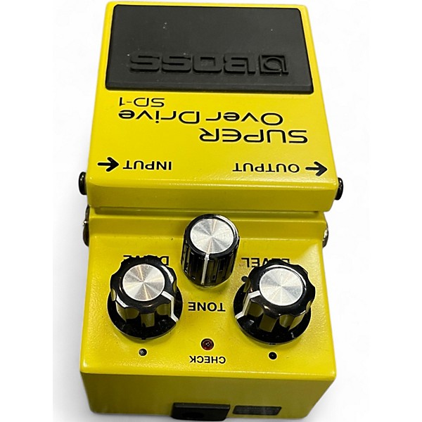 Used BOSS SD1 Super Overdrive Effect Pedal