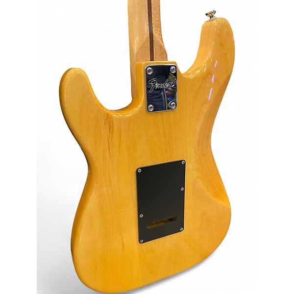 Used Fender Standard Stratocaster Natural Solid Body Electric Guitar
