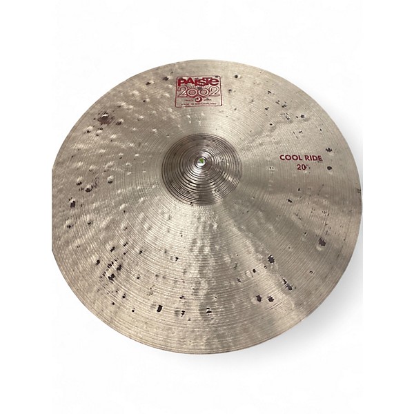 Used Paiste 20in 2002 cool ride Cymbal