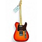 Used Fender Player Telecaster Cherry Sunburst Solid Body Electric Guitar thumbnail