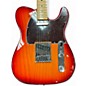 Used Fender Player Telecaster Cherry Sunburst Solid Body Electric Guitar