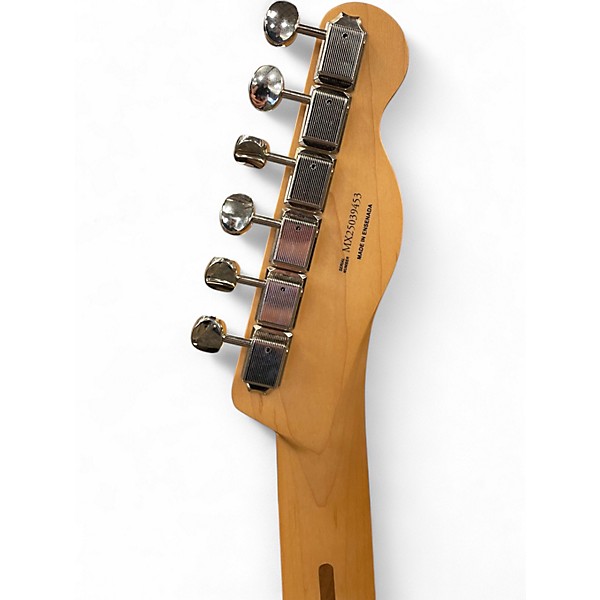 Used Fender Player II Telecaster Left Handed White Solid Body Electric Guitar