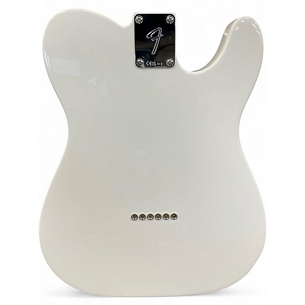 Used Fender Player II Telecaster Left Handed White Solid Body Electric Guitar