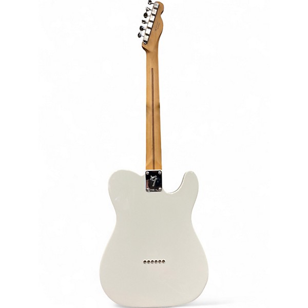 Used Fender Player II Telecaster Left Handed White Solid Body Electric Guitar