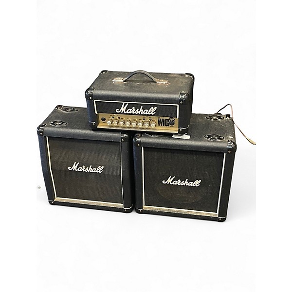 Used Marshall mg 15hfx stack Guitar Stack