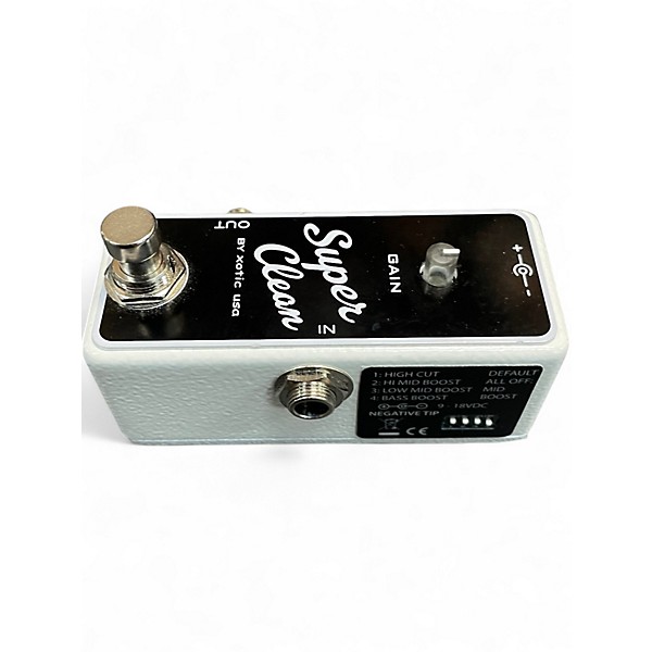 Used Xotic super clean Effect Pedal
