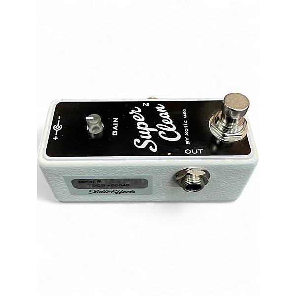 Used Xotic super clean Effect Pedal