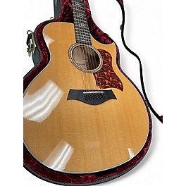 Used Taylor 656CE Natural 12 String Acoustic Electric Guitar