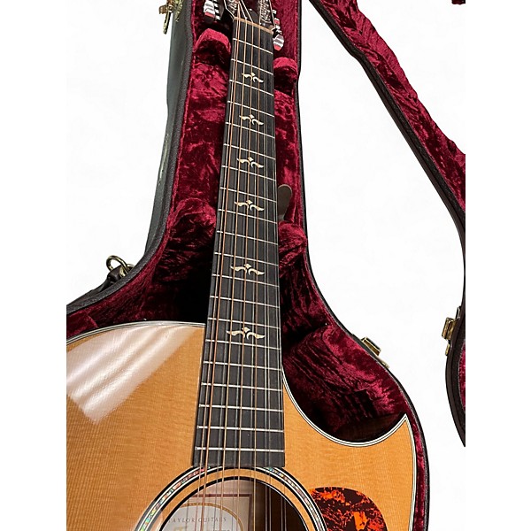 Used Taylor 656CE Natural 12 String Acoustic Electric Guitar