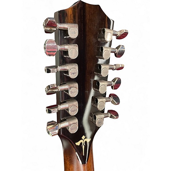 Used Taylor 656CE Natural 12 String Acoustic Electric Guitar