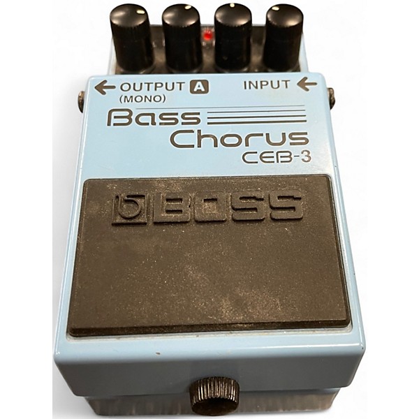 Used BOSS CEB3 Bass Chorus Bass Effect Pedal