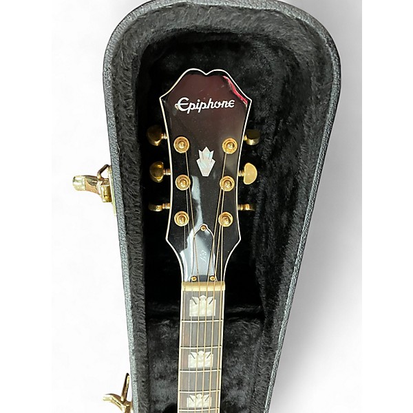 Used Epiphone EJ200CE Natural Acoustic Electric Guitar