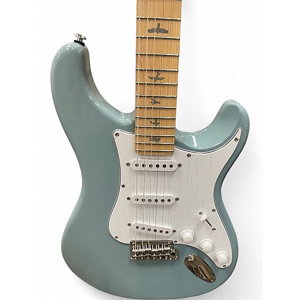Used PRS SE Silver Sky With Maple Fingerboard STONE BLUE Solid Body Electric Guitar