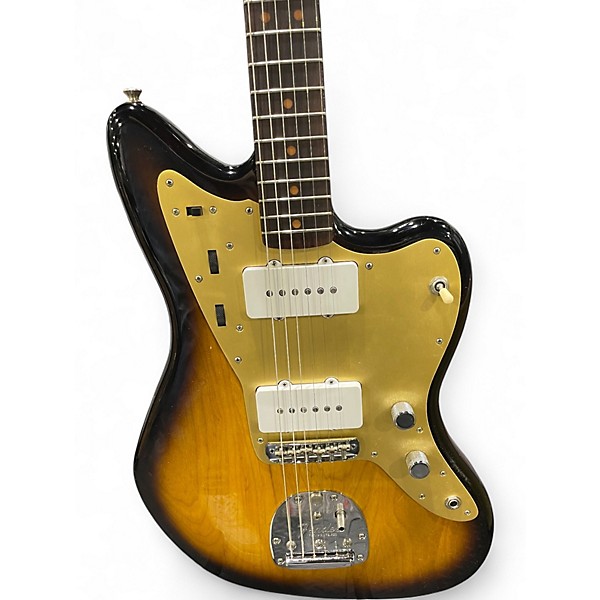 Used 2018 Fender Limited Edition USA 60th Anniversary 1958 Jazzmaster 2 Tone Sunburst Solid Body Electric Guitar