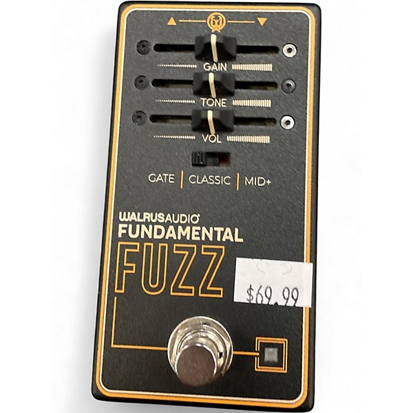 Used Walrus Audio Fundamental Fuzz Effect Pedal