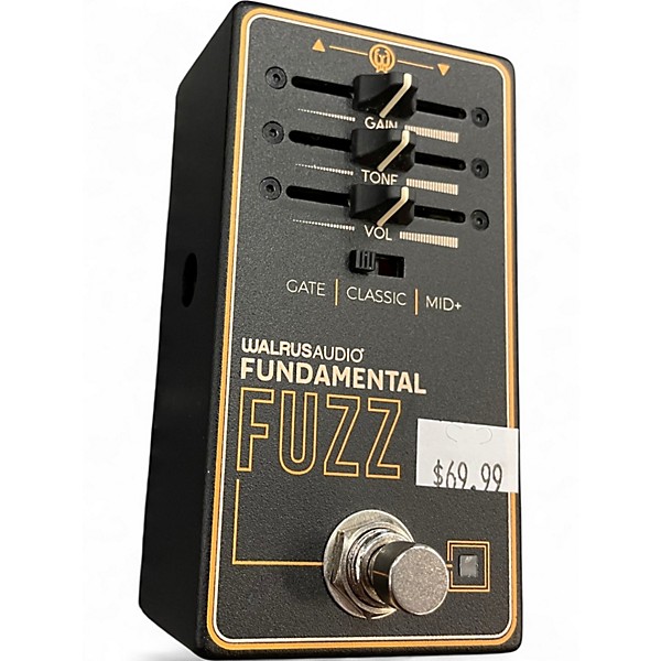 Used Walrus Audio Fundamental Fuzz Effect Pedal