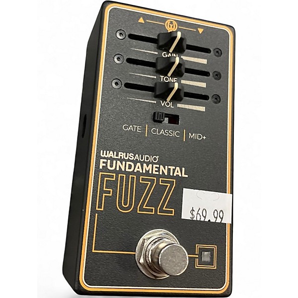 Used Walrus Audio Fundamental Fuzz Effect Pedal
