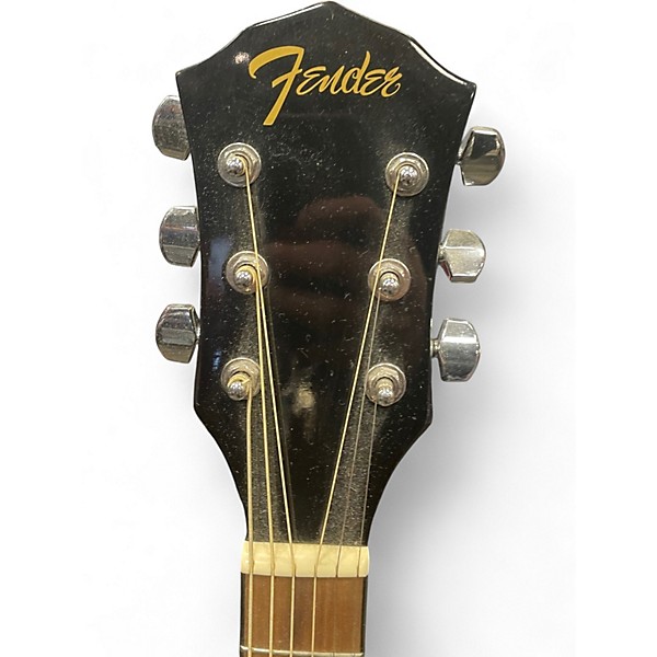 Used Fender fa-125ce Sunburst Acoustic Guitar