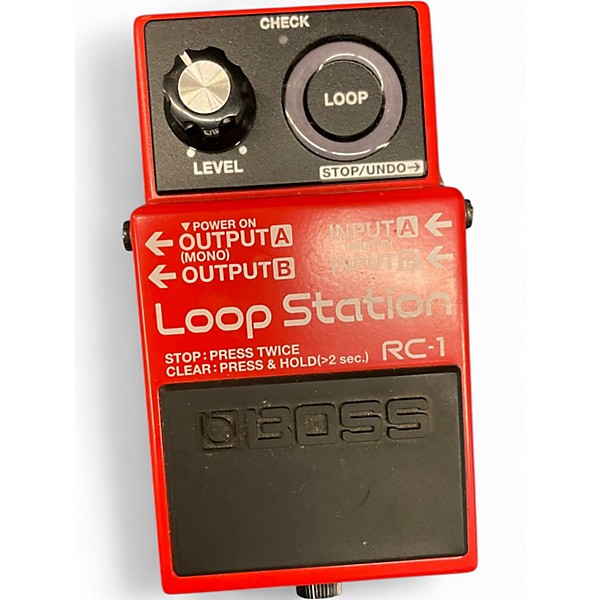 Used BOSS RC1 Loop Station Pedal