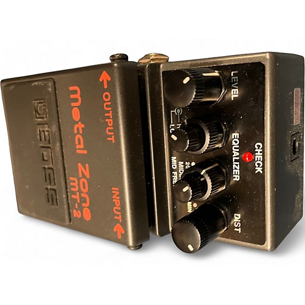 Used BOSS MT2 Metal Zone Distortion Effect Pedal