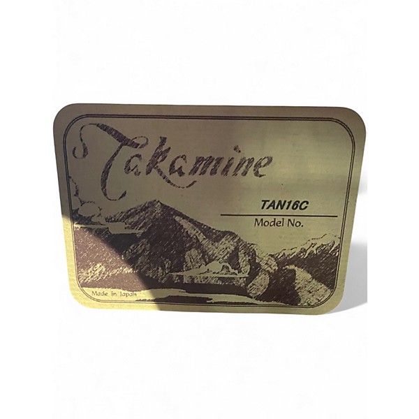 Used Takamine TAN16C Natural Acoustic Electric Guitar