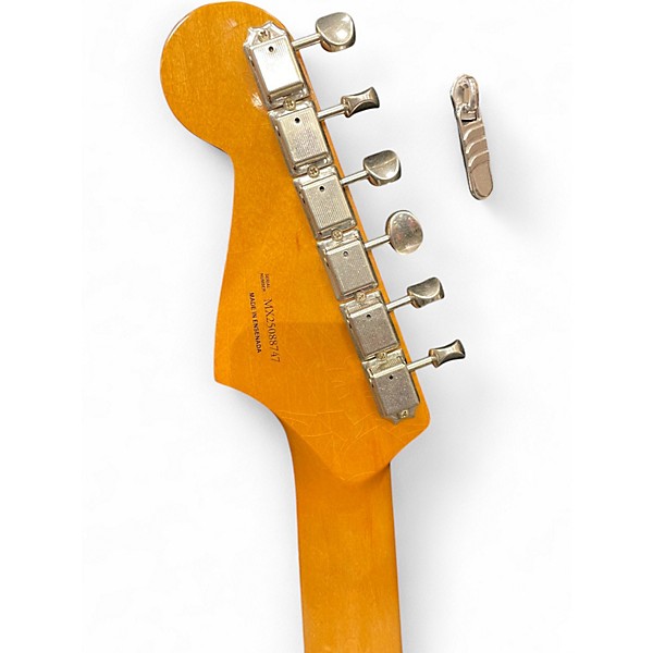 Used Fender Vintera 60s Stratocaster Road Worn teal Solid Body Electric Guitar