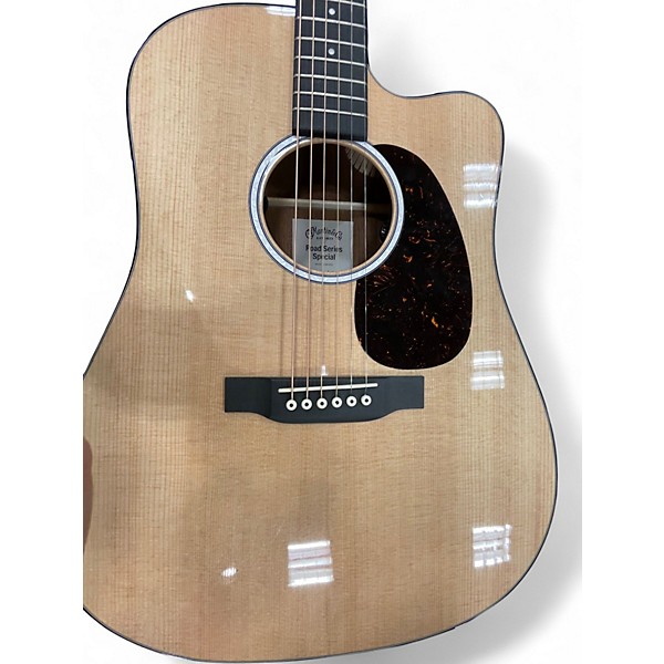 Used Martin Special Dreadnought Cutaway 11E Road Series Natural Acoustic Electric Guitar