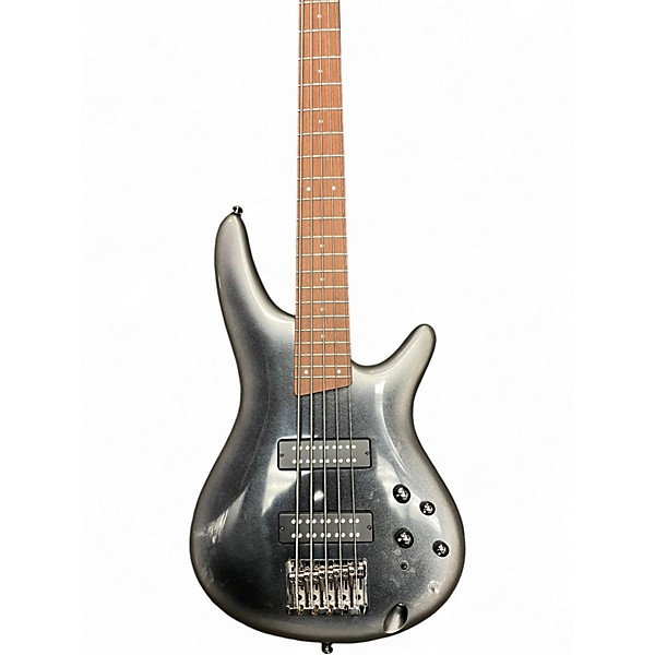 Used Ibanez SR305 5 String GRAY BURST Electric Bass Guitar