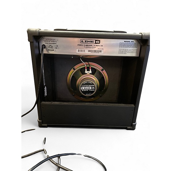 Used Line 6 Spider II 15  Guitar Combo Amp