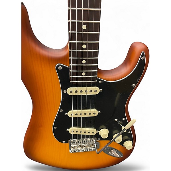 Used 2024 Fender American Performer Stratocaster SSS Sunburst Solid Body Electric Guitar