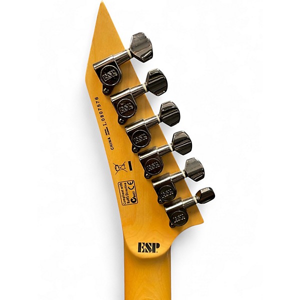 Used ESP LTD M100FM Black Electric Guitar