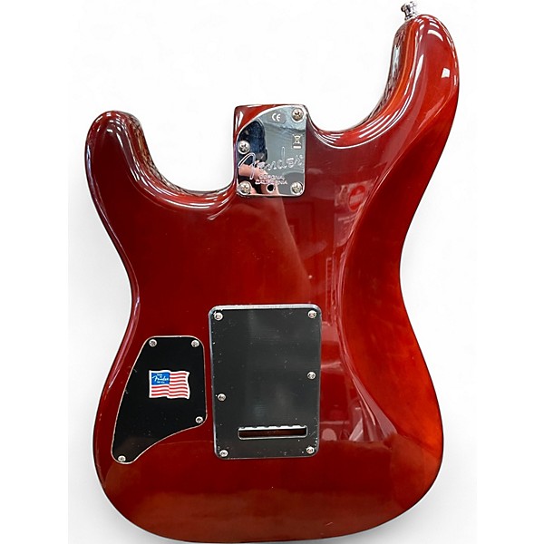 Used 2006 Fender American Deluxe Stratocaster FMT Tobacco Sunburst Solid Body Electric Guitar