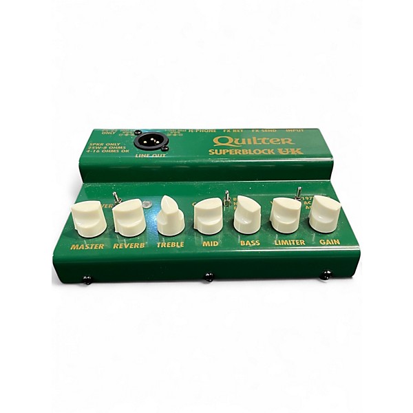 Used Quilter Labs Superblock UK Solid State Guitar Amp Head