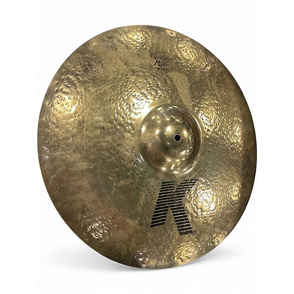 Used Zildjian 20in K Custom Ride Brilliant Cymbal