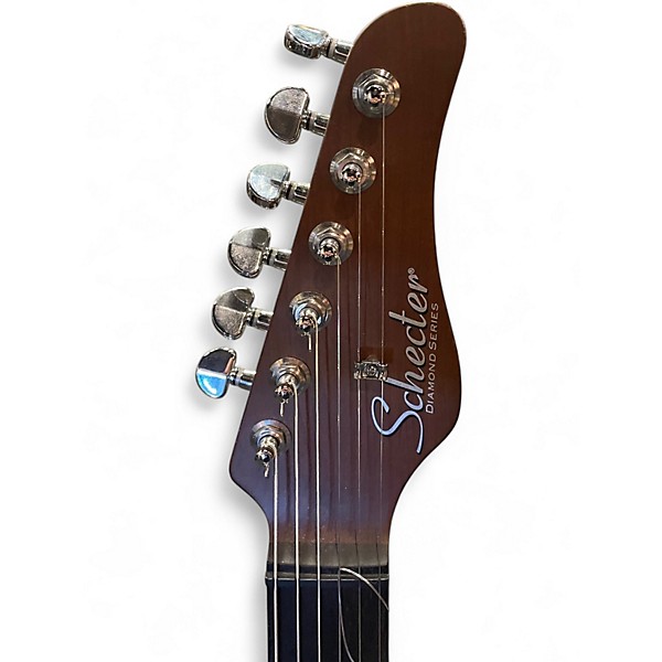 Used Schecter Guitar Research Nick Johnston Signature PT Atomic Frost Solid Body Electric Guitar