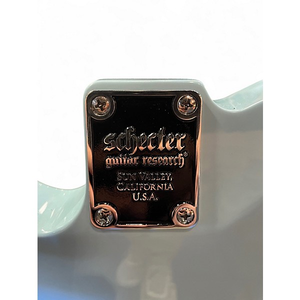 Used Schecter Guitar Research Nick Johnston Signature PT Atomic Frost Solid Body Electric Guitar