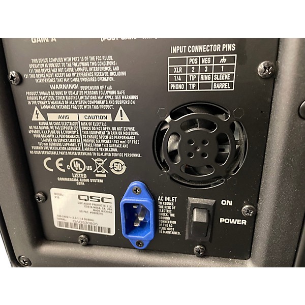 Used QSC K10 Powered Speaker