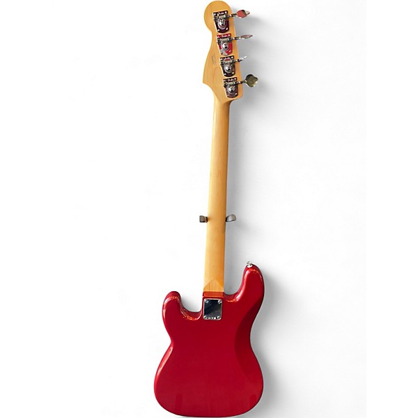 Used Fender Standard Precision Bass Candy Cola Electric Bass Guitar