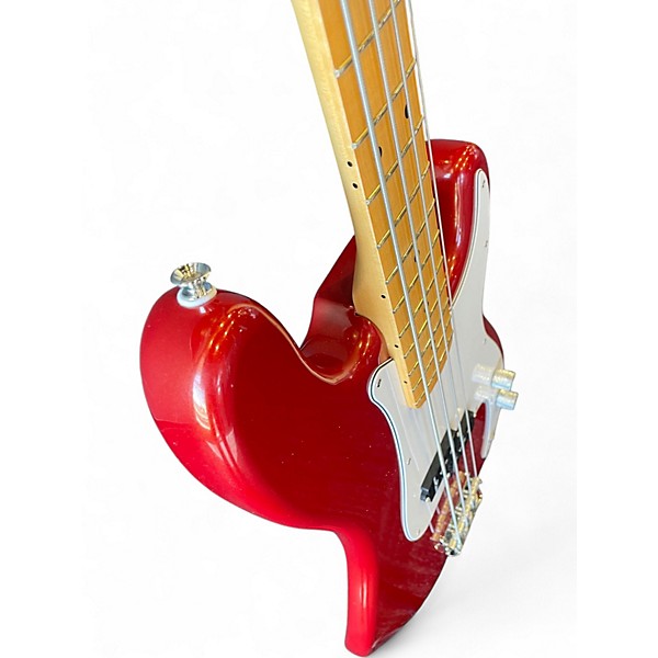 Used Fender Standard Precision Bass Candy Cola Electric Bass Guitar