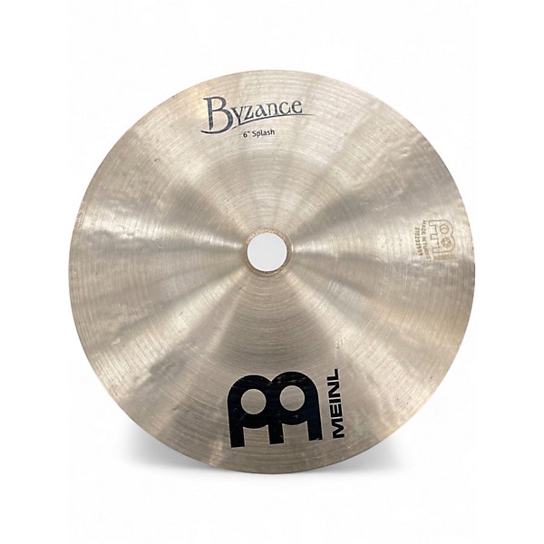 Used MEINL 6in Byzance Splash Brilliant Cymbal