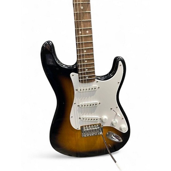 Used Squier Standard Stratocaster Sunburst Solid Body Electric Guitar