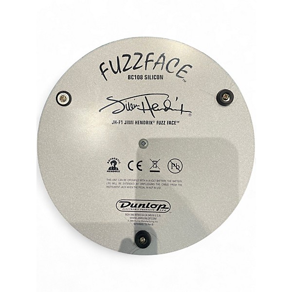 Used Fuzzface JH-F1 JIMI HENDRIX FUZZFACE Effect Pedal