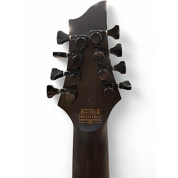 Used Schecter Guitar Research JOHN BROWNE Blue Solid Body Electric Guitar