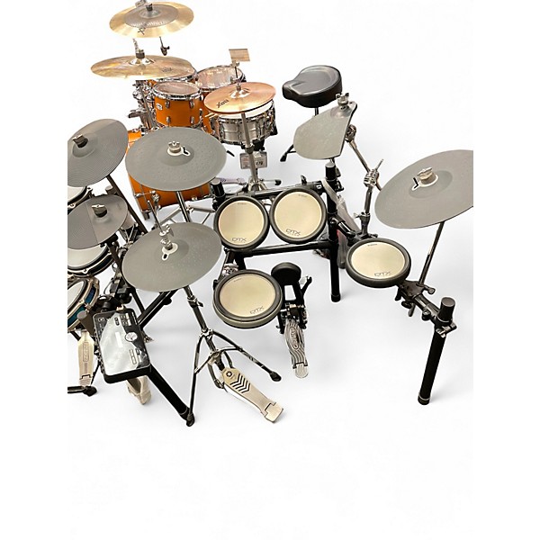 Used Yamaha DTX502 TCS Heads Electric Drum Set